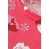 Pullover mit Rosen-Muster /
