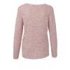 Pullover mit weitem V-Ausschnitt /