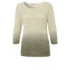 Pullover im Dip-Dye-Look /