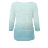Pullover im Dip-Dye-Look /