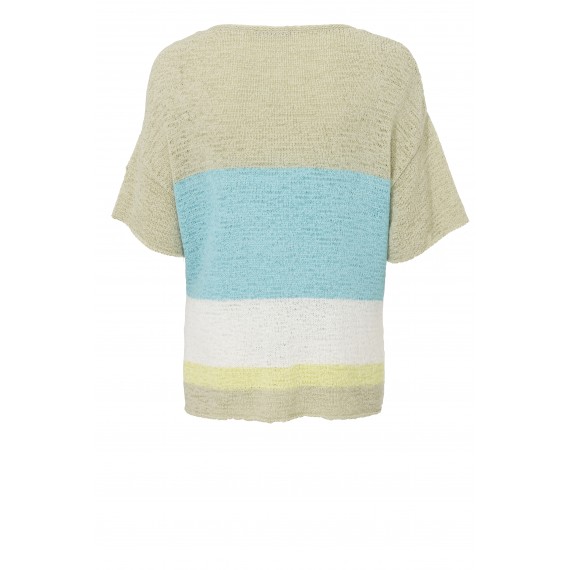 Ringel-Pullover mit weiten Ärmeln /