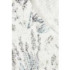 Gemusterter Pullover mit U-Boot-Ausschnitt /