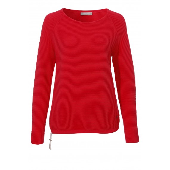 Lässiger Pullover mit Gummizug /