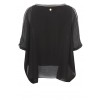 2-in-1-Shirt mit Pailletten und Perlen /
