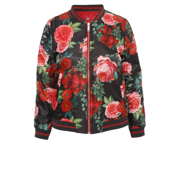 Feminine Wendejacke mit Zipper /