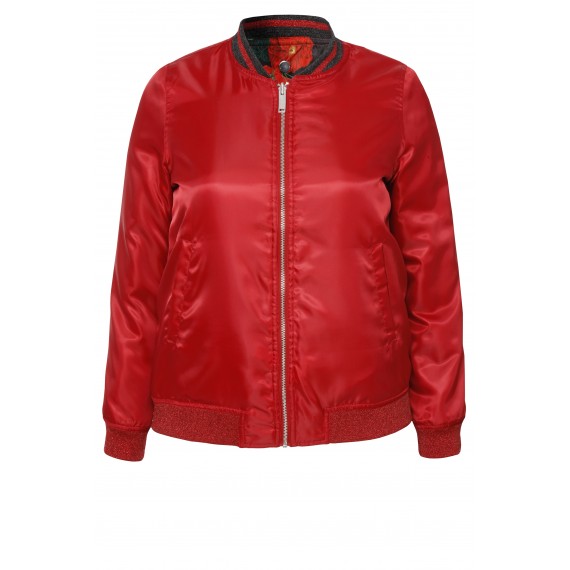 Feminine Wendejacke mit Zipper /