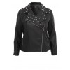 Coole Jacke in Lederoptik /