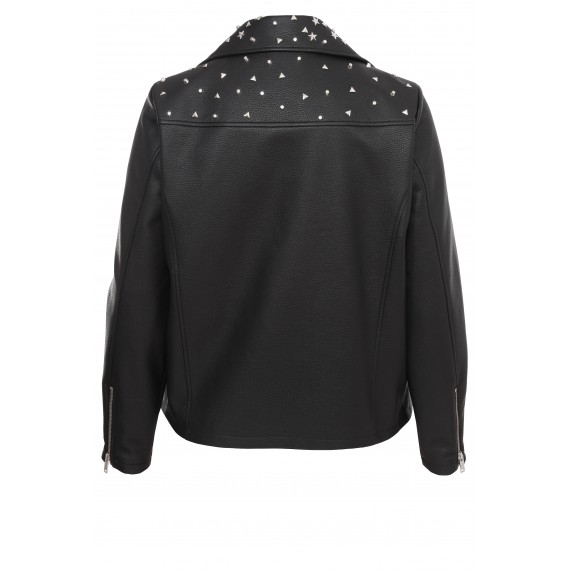 Coole Jacke in Lederoptik /