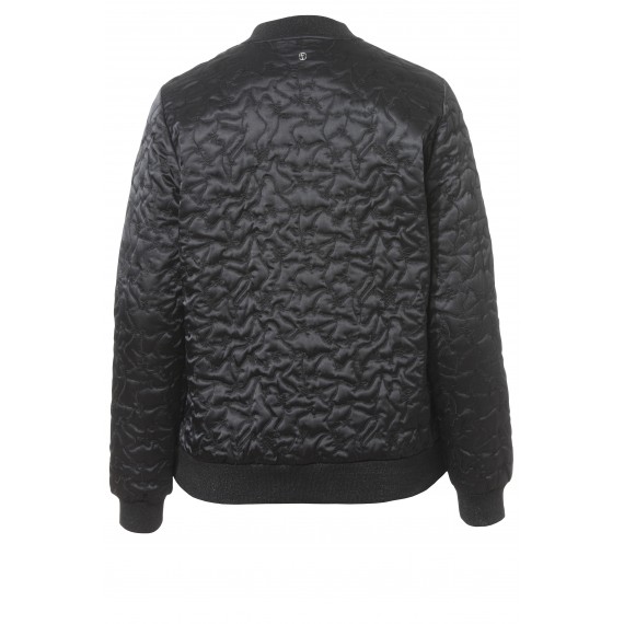 Coole Bomber-Jacke mit Stickerei-Muster /