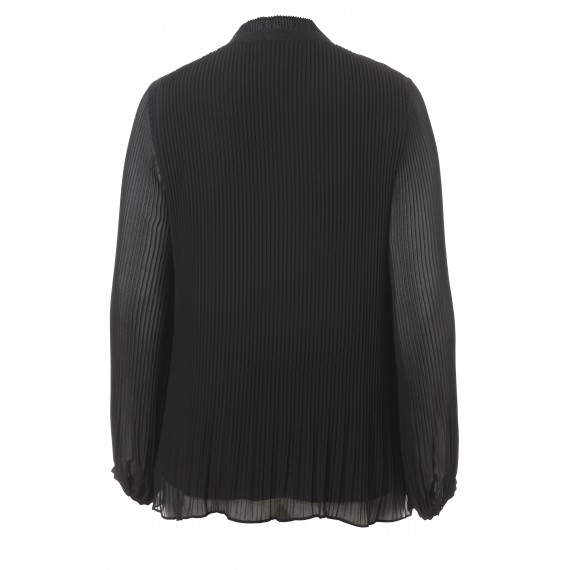 Romantische Bluse mit Plissees /