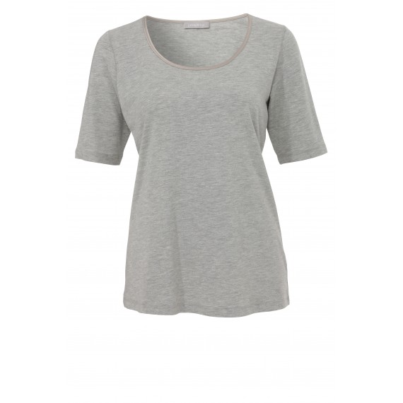 Kombi-T-Shirt mit Rundhalsausschnitt /