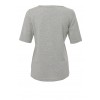 Kombi-T-Shirt mit Rundhalsausschnitt /