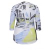 frapp Zartes Leinen-Long-Shirt "Blue Spirit" /