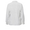 Hemdkragen-Bluse mit Print-Muster /