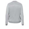 Schimmernde Blouson-Jacke mit Materialstruktur /
