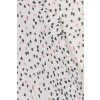 Luftige V-Bluse mit Tupfenmuster /