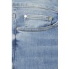Slim Fit-Jeans im Used-Look /