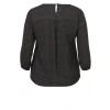 Luftiges Blusen-Shirt mit Tupfenmuster /