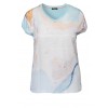 Leichtes Shirt mit seidiger Front /