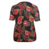 Romantisches T-Shirt mit Muster /