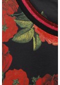 Romantisches T-Shirt mit Muster /