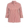 Luftige Bluse mit Raffung /