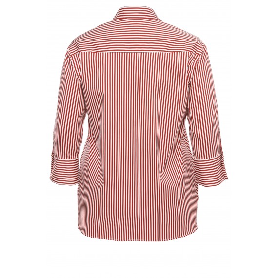 Luftige Bluse mit Raffung /