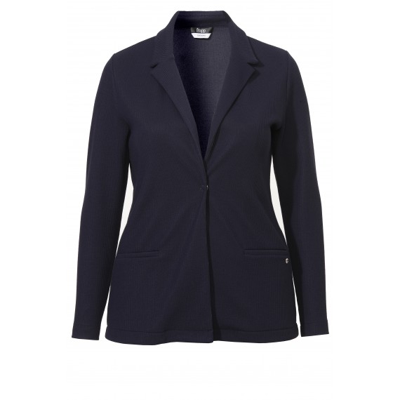 Bequeme Blazer-Jacke mit Muster /