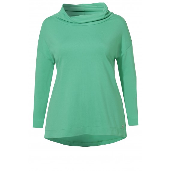 Cooles Shirt mit breitem Kragen /
