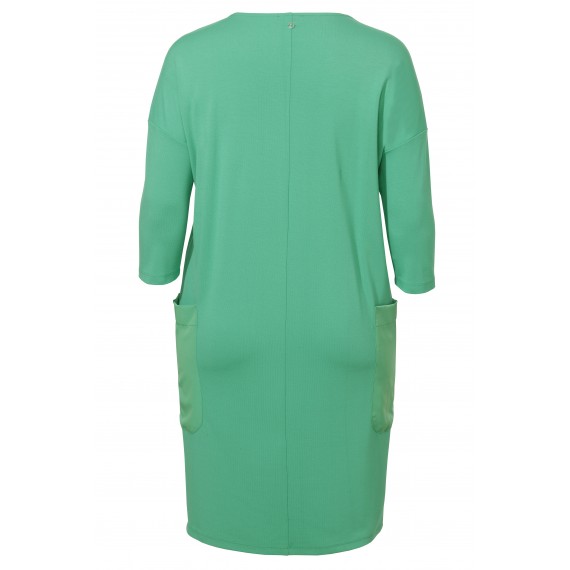 Lässiges Kleid mit schimmernden Taschen /