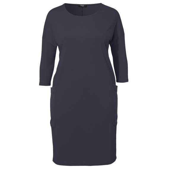Lässiges Kleid mit schimmernden Taschen /