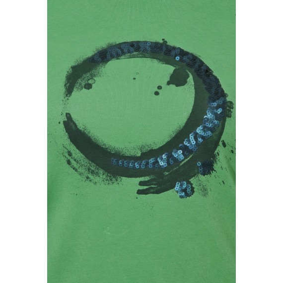 Luftiges Shirt mit Motiv /