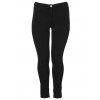 Feminine Jeans mit Stickereien /