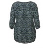 Luftiges Blusen-Shirt mit Print /