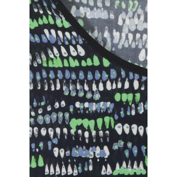 Luftiges Blusen-Shirt mit Print /