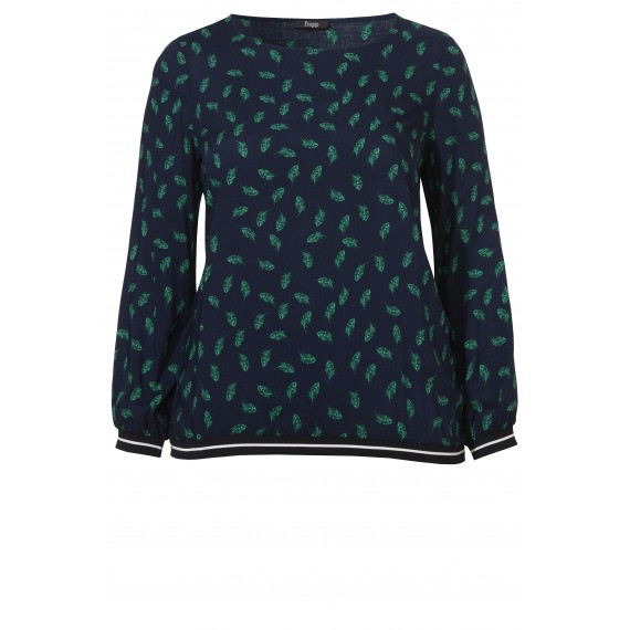 Feminines Blusen-Shirt mit Print /