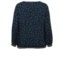 Feminines Blusen-Shirt mit Print /