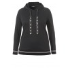 Feminines Sweatshirt mit Ziersteinen /