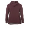 Feminines Sweatshirt mit Ziersteinen /