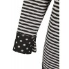 Raffiniertes Wende-Shirt mit Jacquard-Muster /