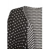 Modische Wende-Strickjacke mit Allover-Muster /
