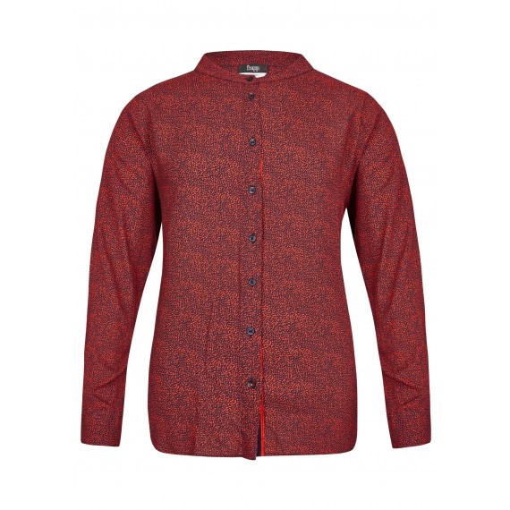 Legere Bluse mit Muster-Mix /
