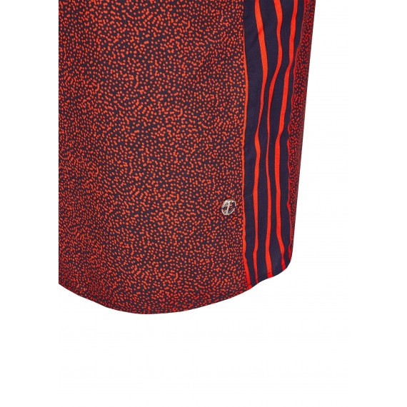 Legere Bluse mit Muster-Mix /