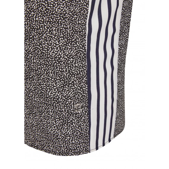 Legere Bluse mit Muster-Mix /