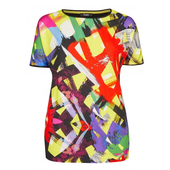 Aufregendes T-Shirt mit Front-Druck /