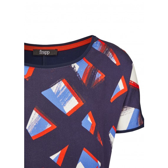 Aufregendes T-Shirt mit Front-Druck /