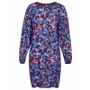 Zartes Kleid mit Eingriffstaschen /