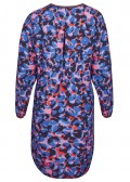 Zartes Kleid mit Eingriffstaschen /