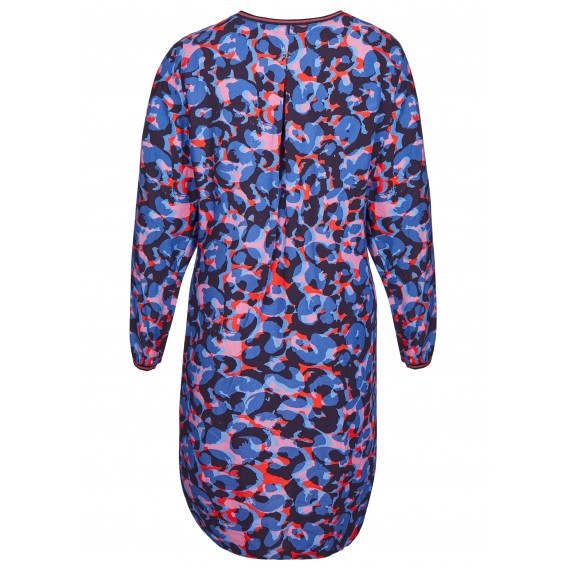 Zartes Kleid mit Eingriffstaschen /