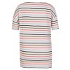 Modernes Ringel-Shirt mit Herzanstecker /